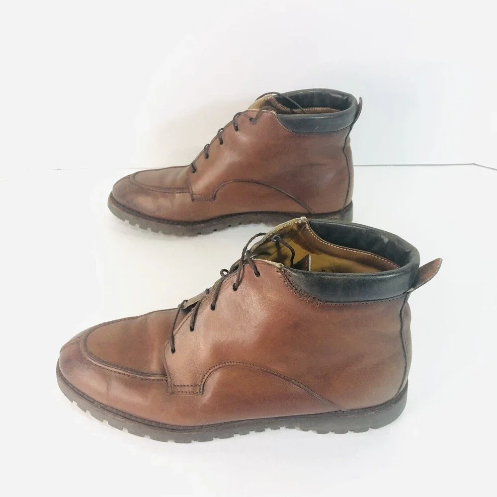 Cole Haan Country Chukka Boots, Size 8.5 B, 149127, F5592, Brown Leather